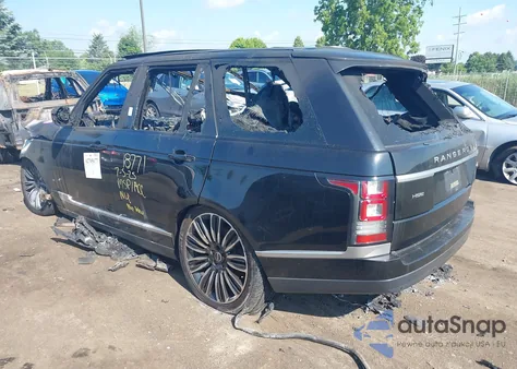 2015 Land Rover Range Rover 3.0L V6 Supercharged Hse из США, поврежденный, VIN SALGS2VF0FA235916